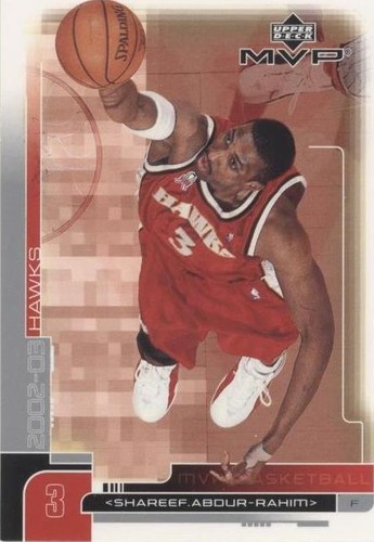 2002-03 Upper Deck MVP - Shareef Abdur-Rahim #1