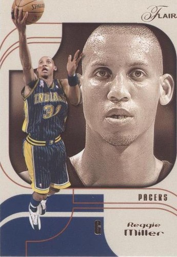 2002-03 Flair - Reggie Miller #40