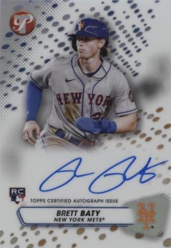 2023 Topps Pristine - Brett Baty #PA-BB