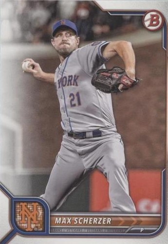 2022 Bowman - Max Scherzer #91