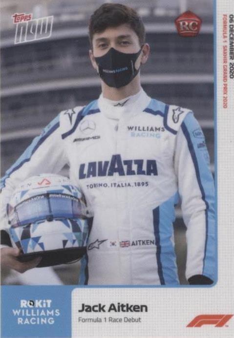 2020 Topps Now F1 - Jack Aitken #020