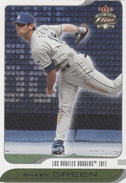 2002 Fleer Focus Jersey Edition - Shawn Green #89
