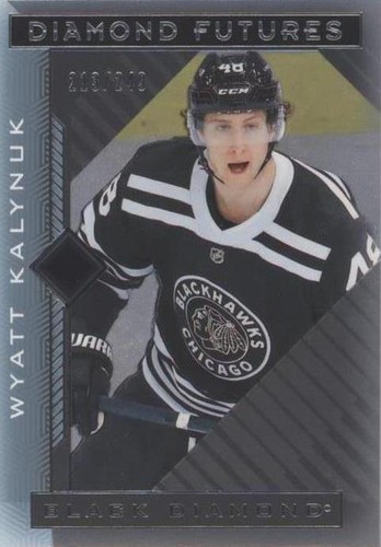 2021-22 Upper Deck Black Diamond - Wyatt Kalynuk #BDF-WK