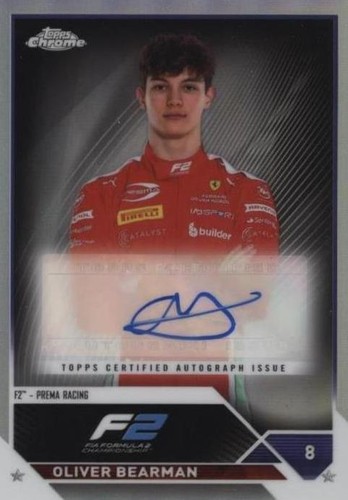 2023 Topps Chrome Formula 1 - Oliver Bearman #CAC-OB