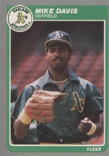 1985 Fleer - Mike Davis #422