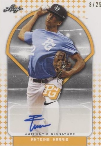 2018 Leaf Perfect Game National Showcase - Antoine Harris #BA-AH2