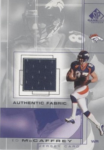 2001 SP Game Used Edition Ed McCaffrey #MC