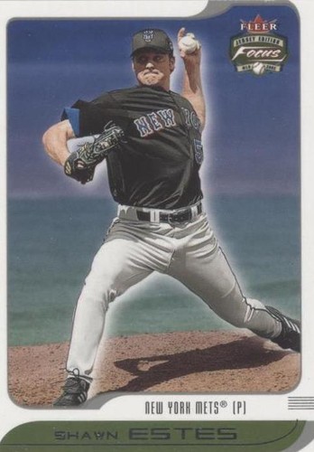 2002 Fleer Focus Jersey Edition - Shawn Estes #68