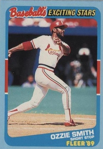 1989 Fleer Baseball's Exciting Stars - Ozzie Smith #38