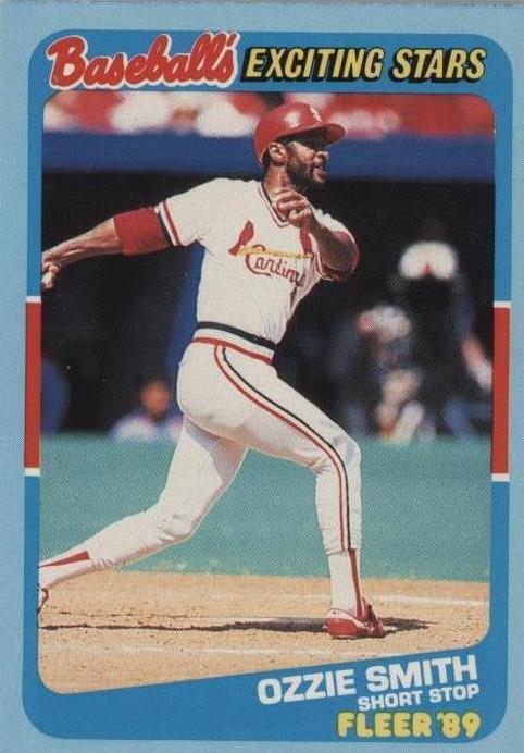 Fleer Baseball's Eciting Stars 1989 - Ozzie Smith #38