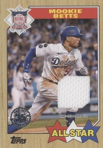 2022 Topps Series 2 - Mookie Betts #87ASR-MB
