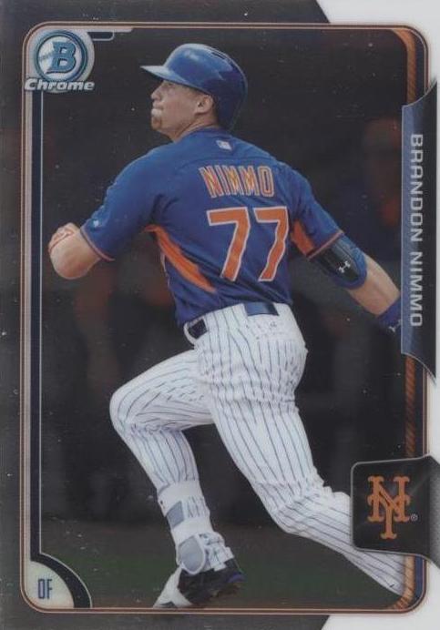 Bowman Chrome 2015 - Brandon Nimmo #BCP180