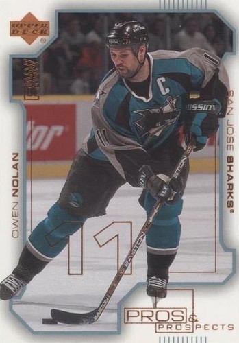 2000-01 Upper Deck Pros & Prospects - Owen Nolan #71