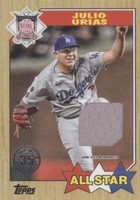 2022 Topps Series 2 - Julio Urias #87ASR-JU
