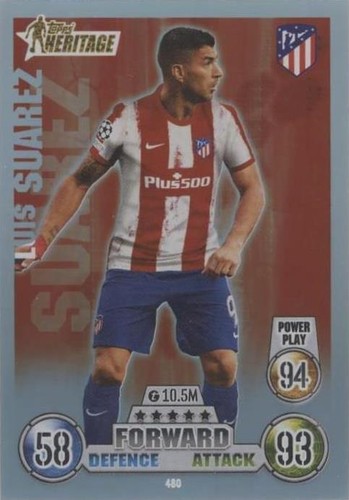 2021-22 Topps Match Attax UCL Luis Suárez #480