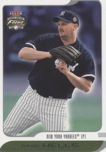 2002 Fleer Focus Jersey Edition - David Wells #201