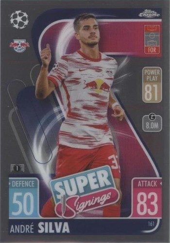 2021-22 Topps Chrome Match Attax UCL Andre Silva #161