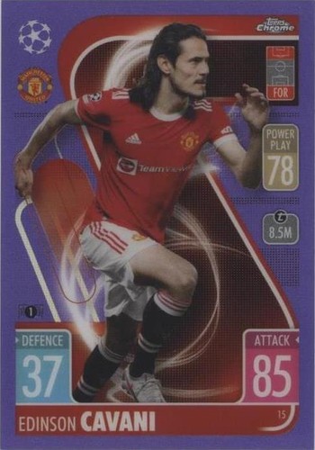 carvani♪ 2021-22 TOPPS MATCH ATTAX UEFA Edinson Cavani MAN