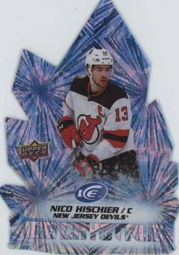 2022-23 Upper Deck Ice - Nico Hischier #IC-22