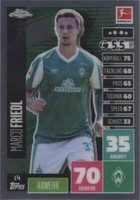 2020-21 Topps Chrome Match Attax Bundesliga Marco Friedl #14