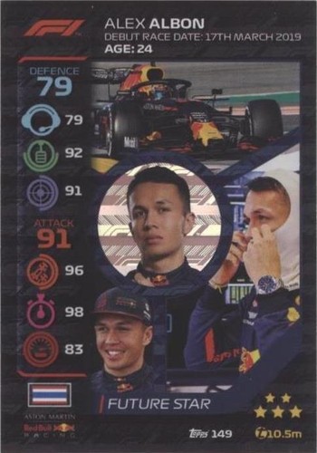 Topps Chrome F1 Albon Rc Refractor Psa9 | eBay