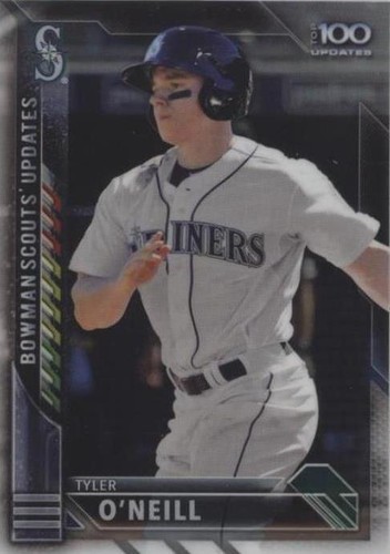 2016 Bowman Chrome - Tyler O'Neill #BSU-TO