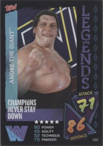 2021 Topps WWE Slam Attax - Andre the Giant #290