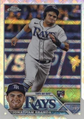 2023 Topps Chrome Logofractor Edition - Jonathan Aranda #18