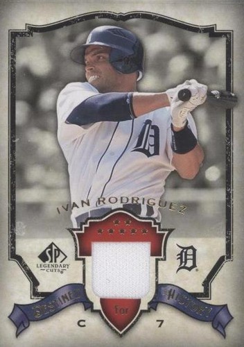 2008 SP Legendary Cuts - Ivan Rodriguez #DH-IR