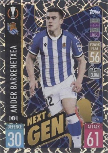 2021-22 Topps Match Attax UCL Ander Barrenetxea #276