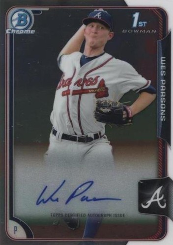 2015 Bowman - Wes Parsons #BCAP-WP