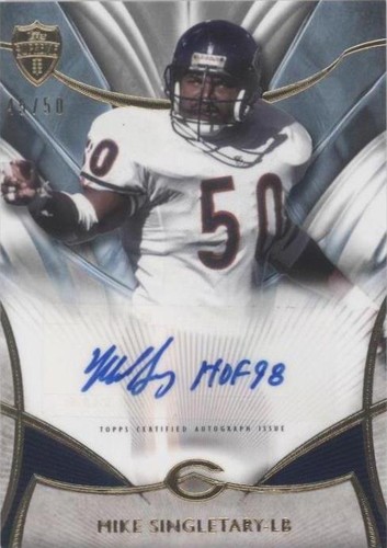 2014 Topps Supreme Mike Singletary #SA-MSI