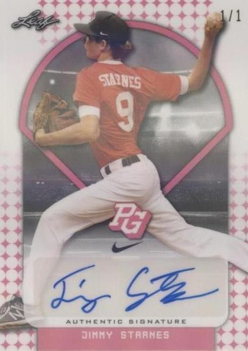2018 Leaf Perfect Game National Showcase - Jimmy Starnes #BA-JS3
