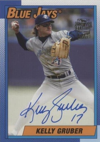 2019 Topps Archives - Kelly Gruber #FFA-KG
