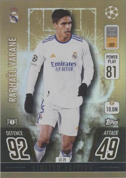 Raphael Varane Trading Cards for sale | eBay Raphael Varane Trading Cards for sale | eBay