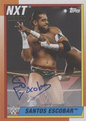 2021 Topps Heritage WWE - Santos Escobar #A-SE