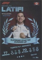 2021 Topps F1 Turbo Attax - Nicholas Latifi #232