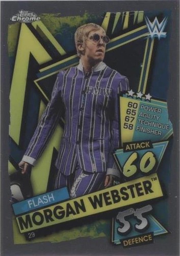 2021 Topps Chrome WWE Slam Attax - Flash Morgan Webster #29
