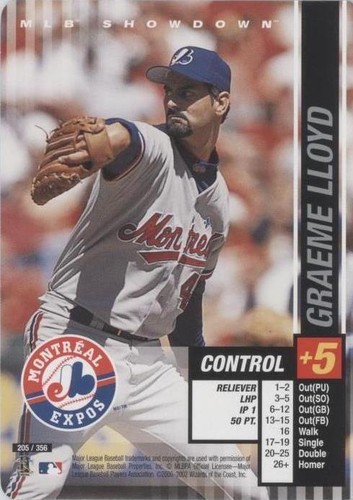 2002 MLB Showdown - Graeme Lloyd #205