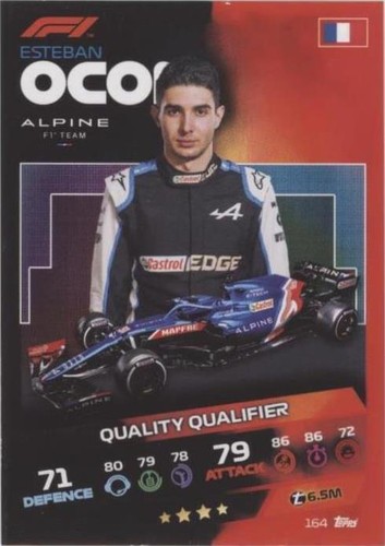 2021 Topps F1 Turbo Attax - Esteban Ocon #164