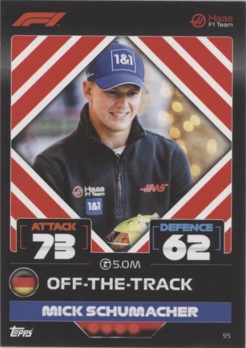 2022 Topps F1 Turbo Attax - Mick Schumacher #95