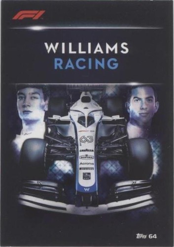 2020 Topps F1 Turbo Attax - George Russell Nicholas Latifi #64