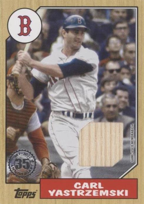 2022 Topps Series 2 - Carl Yastrzemski #87BR-CY