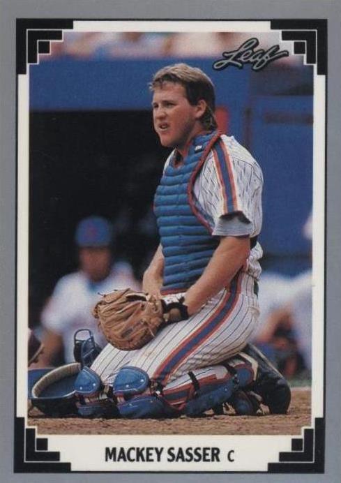 1991 Leaf - Mackey Sasser #361