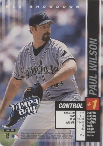 2002 MLB Showdown - Paul Wilson #330