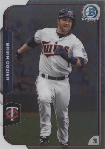 2015 Bowman Chrome - Brian Dozier #120