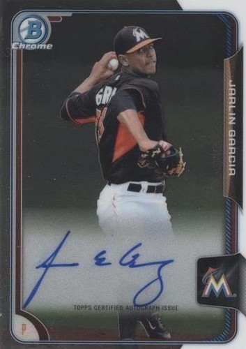 2015 Bowman Chrome - Jarlin Garcia #BCAP-JG
