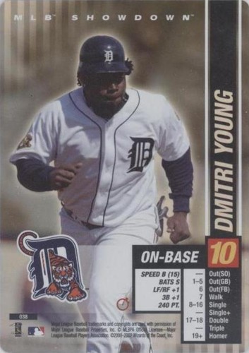 2002 MLB Showdown Trading Deadline - Dmitri Young #038