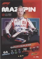 2021 Topps F1 Turbo Attax - Nikita Mazepin #168