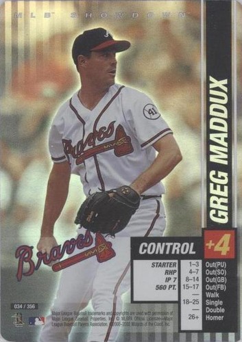 2002 MLB Showdown - Greg Maddux #034